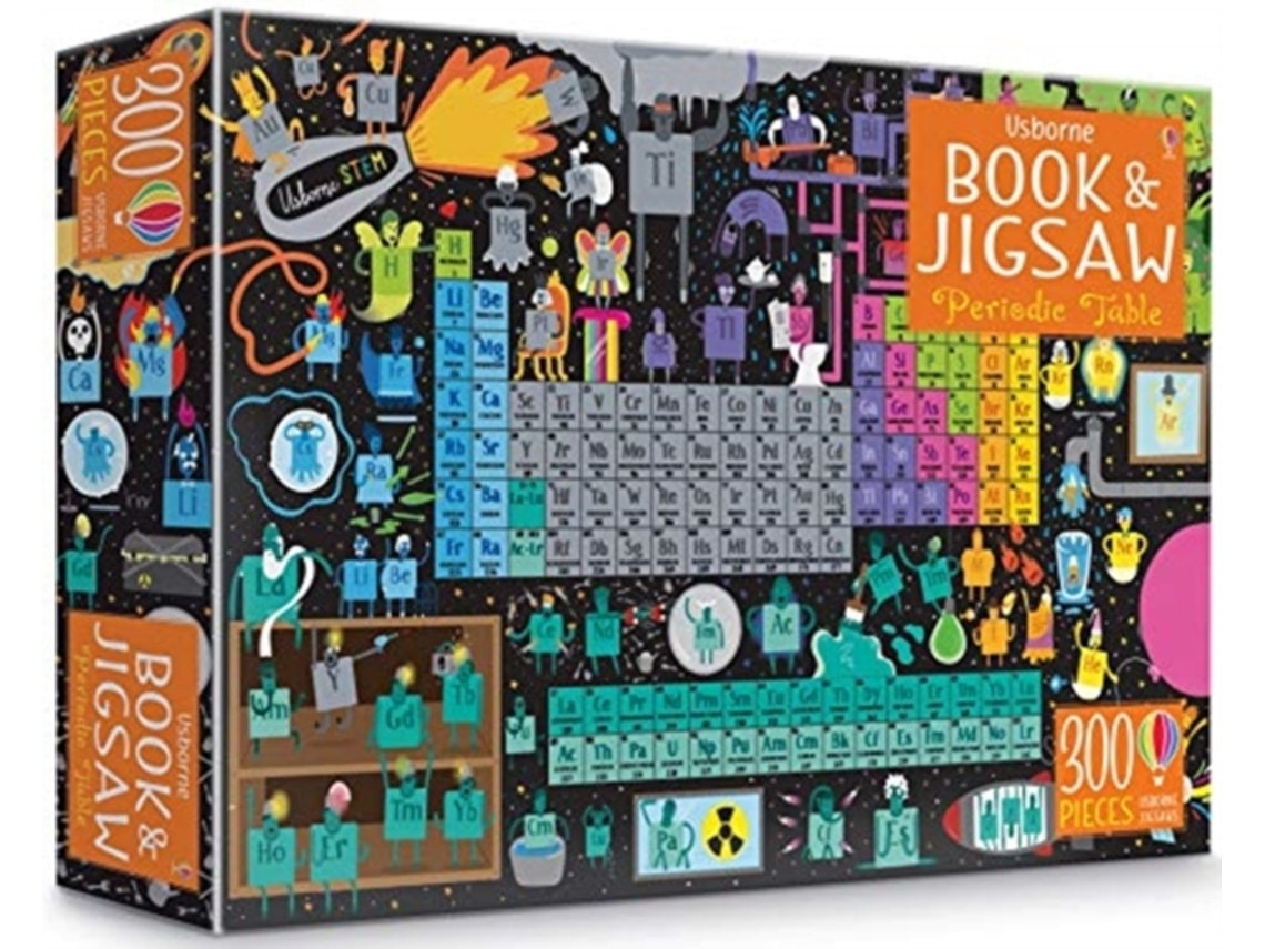 Book and Jigsaw: Periodic Table by Sam Smith (English)