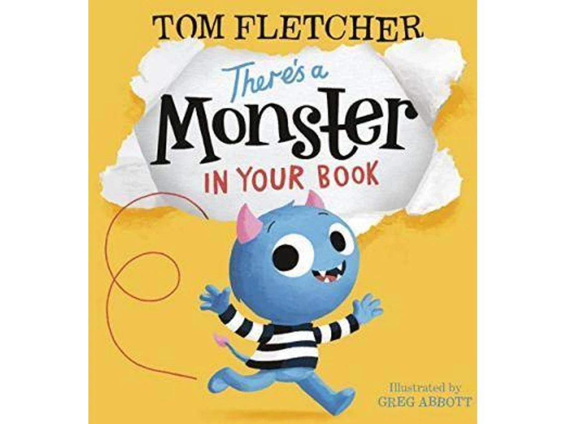 There’s a Monster in Your Book de Tom Fletcher (Inglés)
