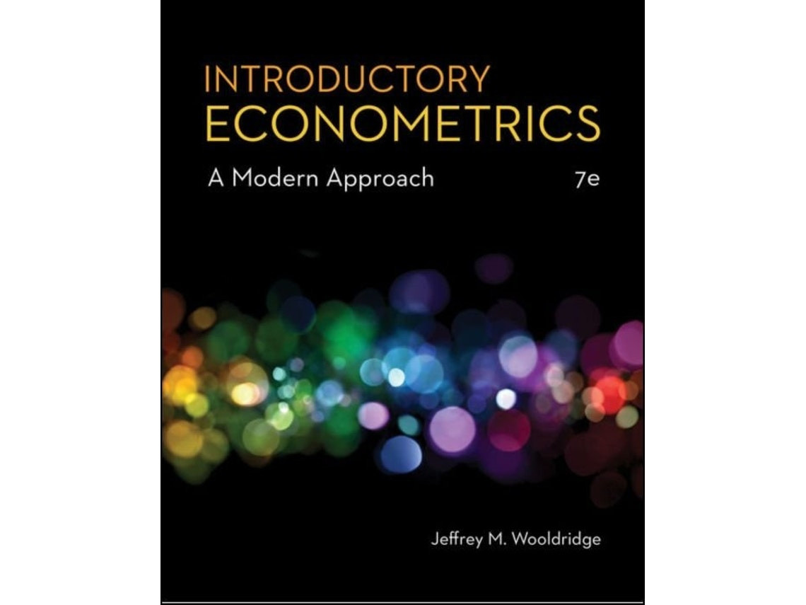 Introductory Econometrics: A Modern Approach de Jeffrey M. Wooldridge (Inglés)