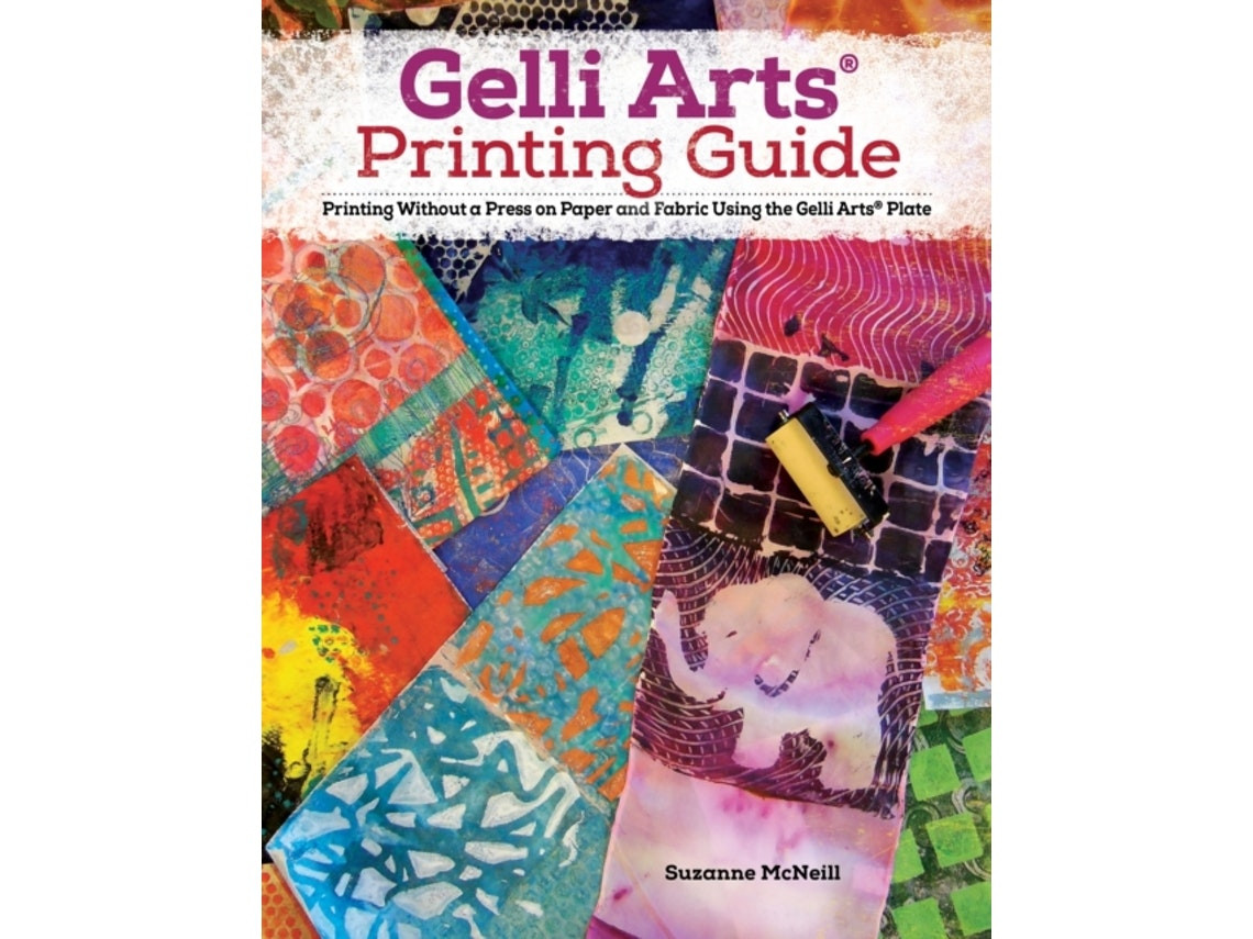 Gelli Arts Printing Guide de Suzanne McNeill (Inglés)