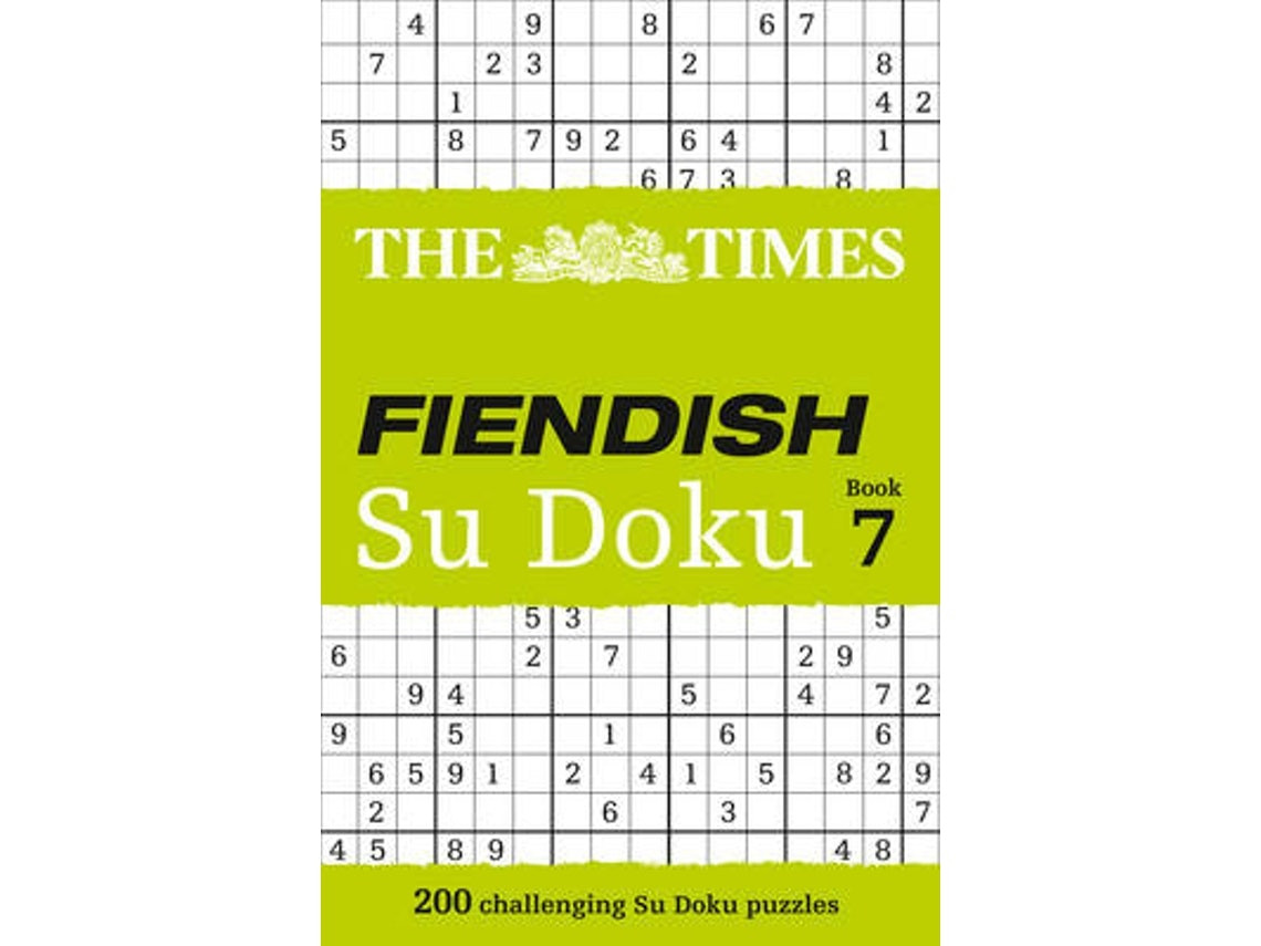 The Times Fiendish Su Doku Book 7 de The Times Mind Games (Inglés)