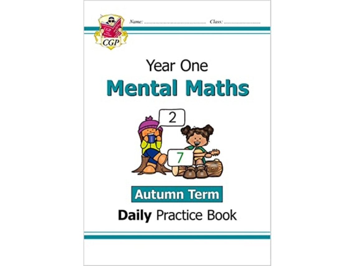 KS1 Mental Maths Daily Practice Book de CGP Books (Inglés)