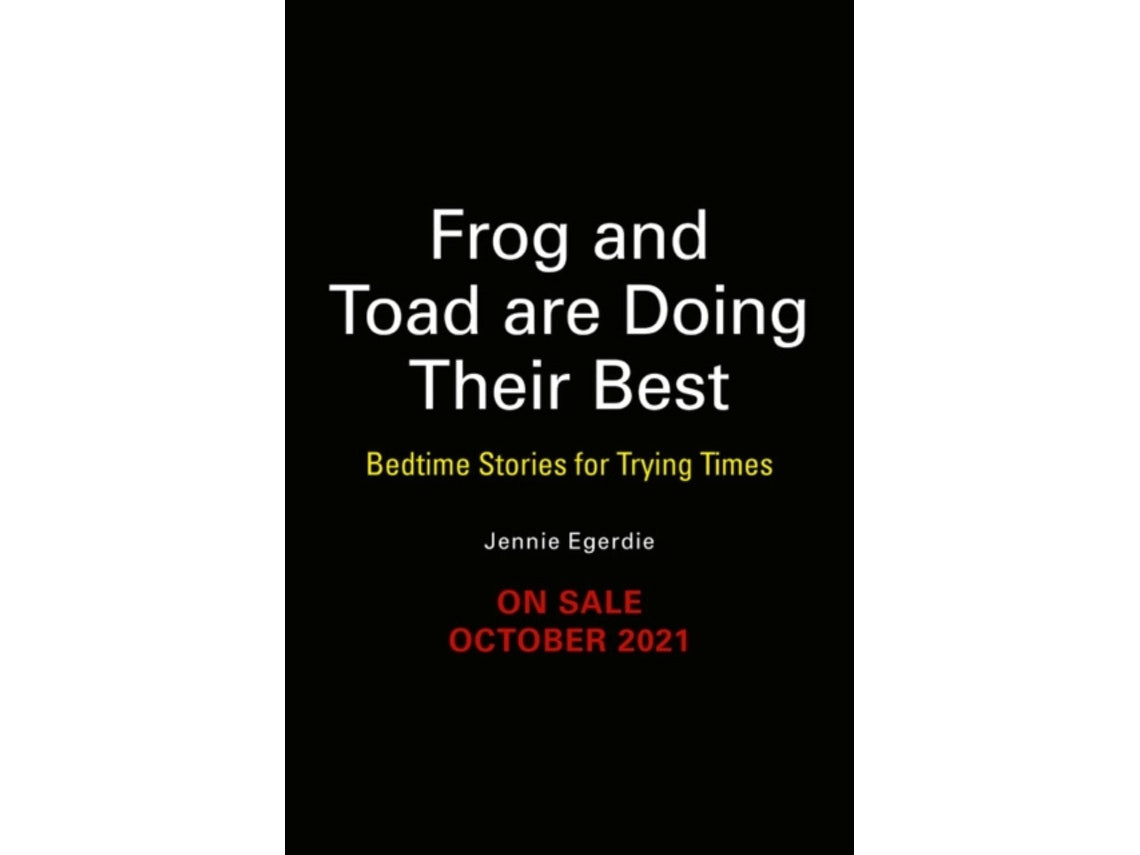 Frog and Toad Are Doing Their Best de Jennie Egerdie (Inglés)