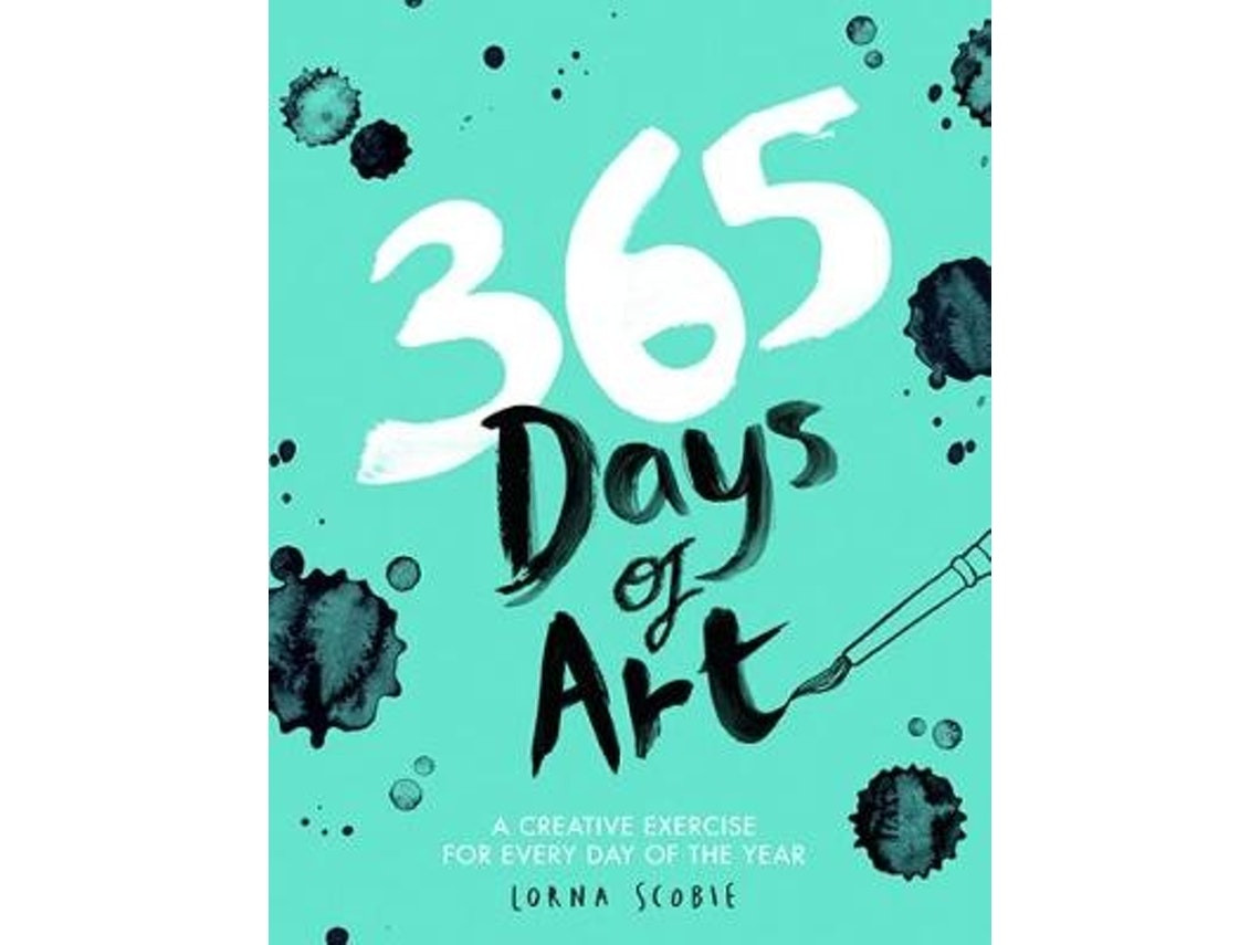 365 Days of Art de Lorna Scobie (Inglés)
