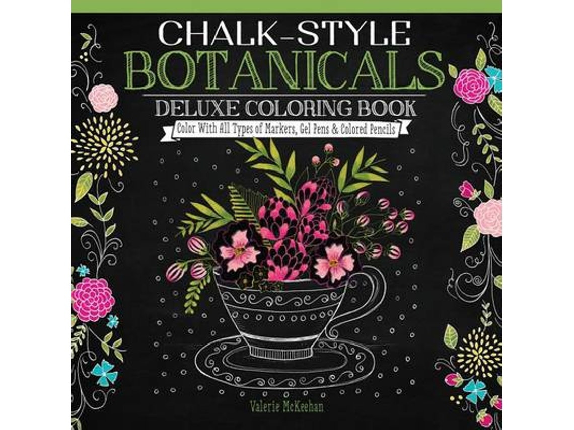 Chalk-Style Botanicals de Valerie McKeehan (Inglés)