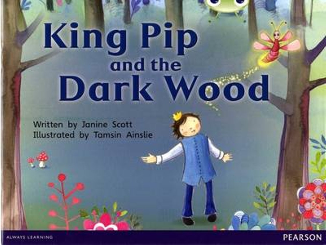 Bug Club Red B King Pip and the Dark Wood de Janine Scott (Inglés)