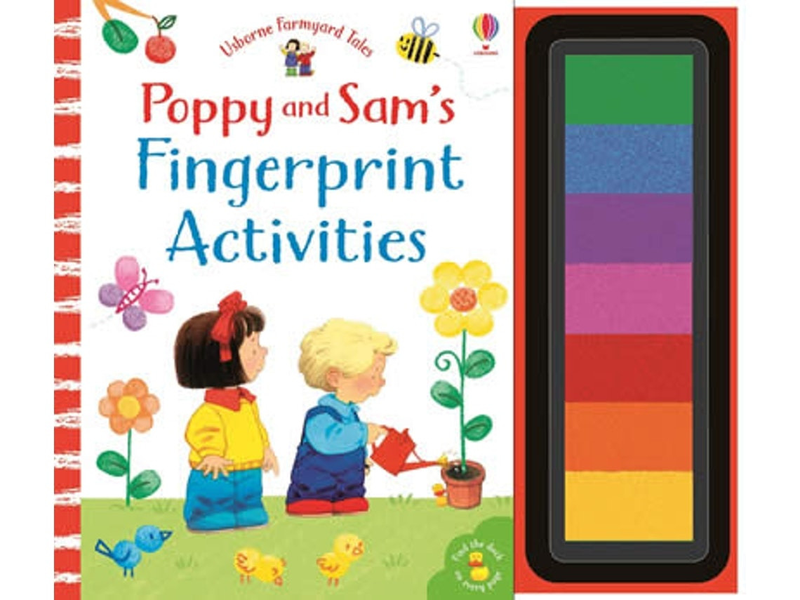 Poppy and Sam's Fingerprint Activities de Sam Taplin (Inglés)