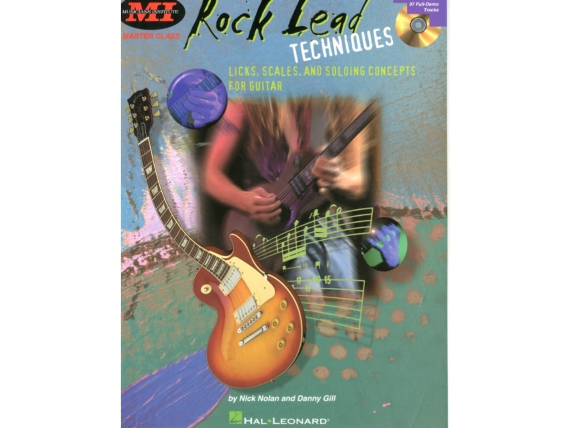 Rock Lead Techniques by Nick Nolan and Danny Gill (English)