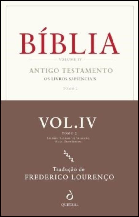 Biblia de Frederico Lourenço (Portugués)