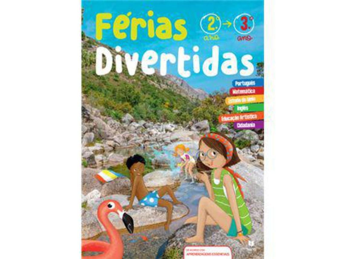 Novas Férias Divertidas by Anabela Mota and Manuela Santos Soares (Portuguese)