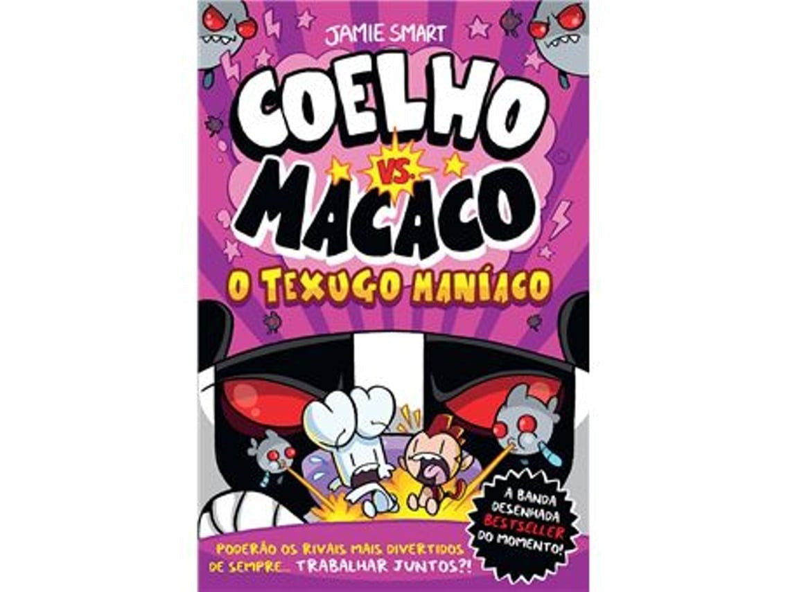 Coelho vs Mono de Jamie Smart (Portugués)