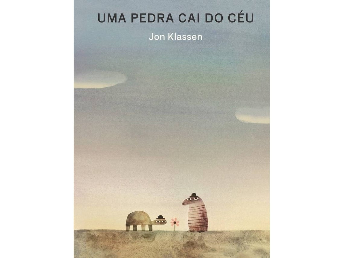 Una piedra cae del cielo de Jon Klassen (Portugués)
