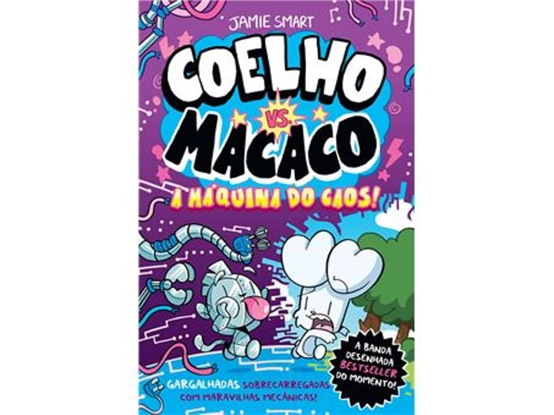 Conejo vs Mono de Jamie Smart (Portugués)