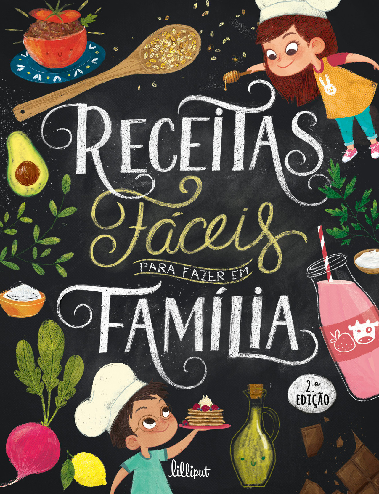 Easy Recipes for the Family by Eléonore Thery (Portuguese)