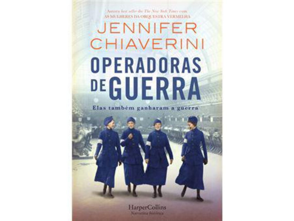 Livro Operadoras de Guerra de Jennifer Chiaverini ( Português )