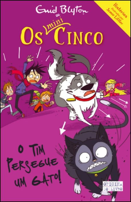 Mini Cinco — Tim persigue a un gato de Enid Blyton (Portugués)
