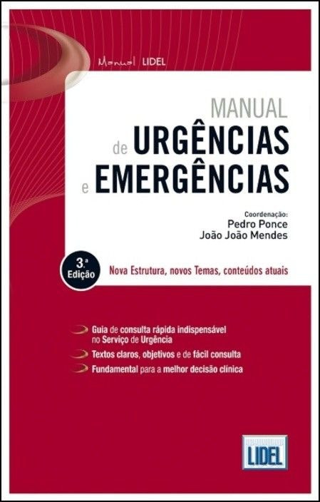 Manual de Urgencias y Emergencias de João Mendes (Portugués)