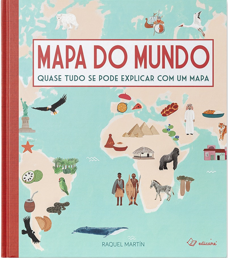 Mapa del Mundo de Raquel Martin (Portugués)