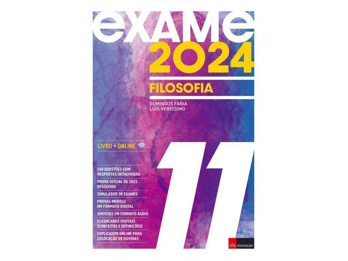 Exam Book for Philosophy by Domingos Faria (Portuguese)
