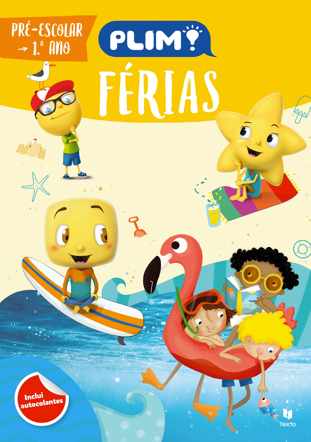 Plim! Vacaciones de la A a la Z de Varios Autores (Portugués)
