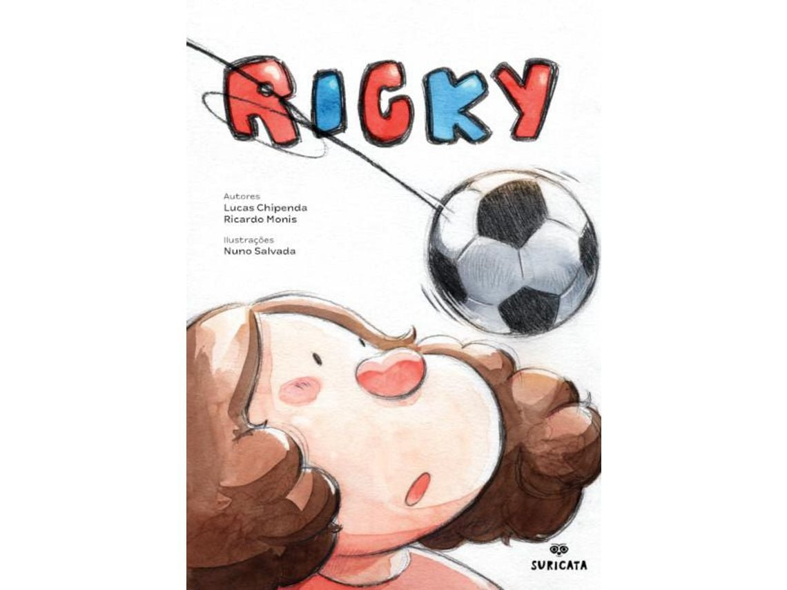 Libro Ricky de Lucas Chipenda, Ricardo Monis y Nuno Salvada (Portugués)