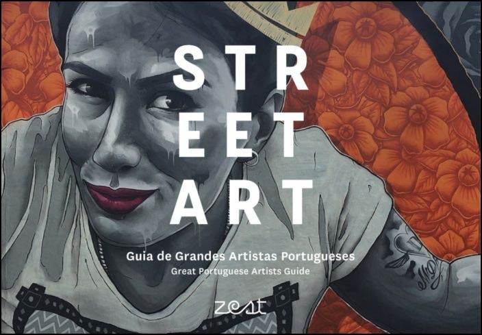 Livro Street Art - Guia de Grandes Artistas Portugueses .