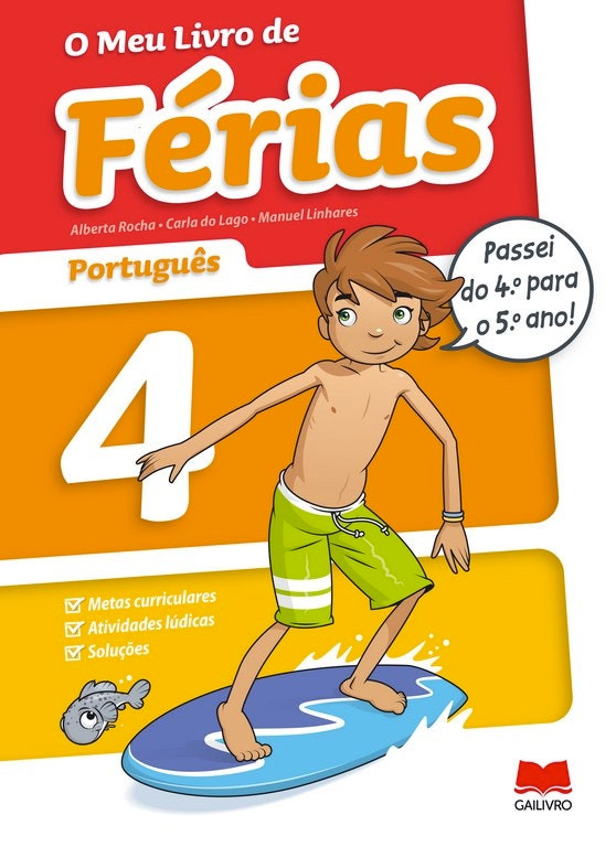 O Meu Livro de Férias de Alberta Rocha, Manuel Linhares y Carla do Lago (Portugués)