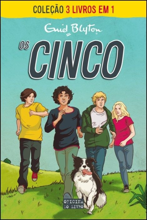 The Famous Five 3-in-1: Early Adventures in Kirrin by Enid Blyton (Portuguese)
