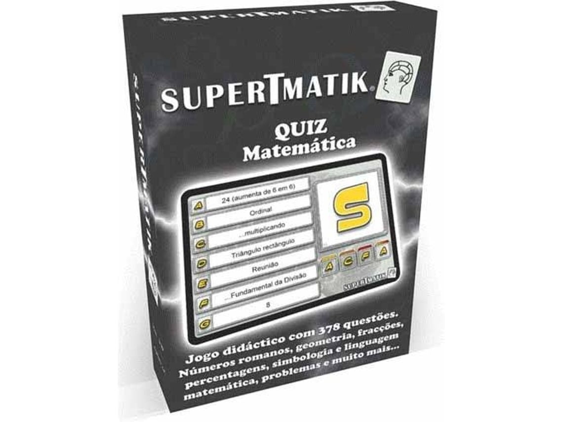SuperTmatik Quiz Matemática de Varios Autores (Portugués)