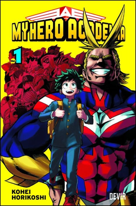 My Hero Academia by Kohei Horikoshi (Portuguese)