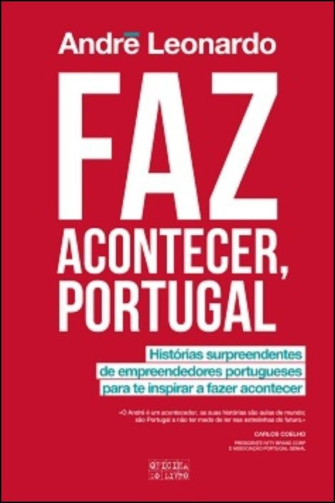 Faz Acontecer de André Leonardo (Portugués)