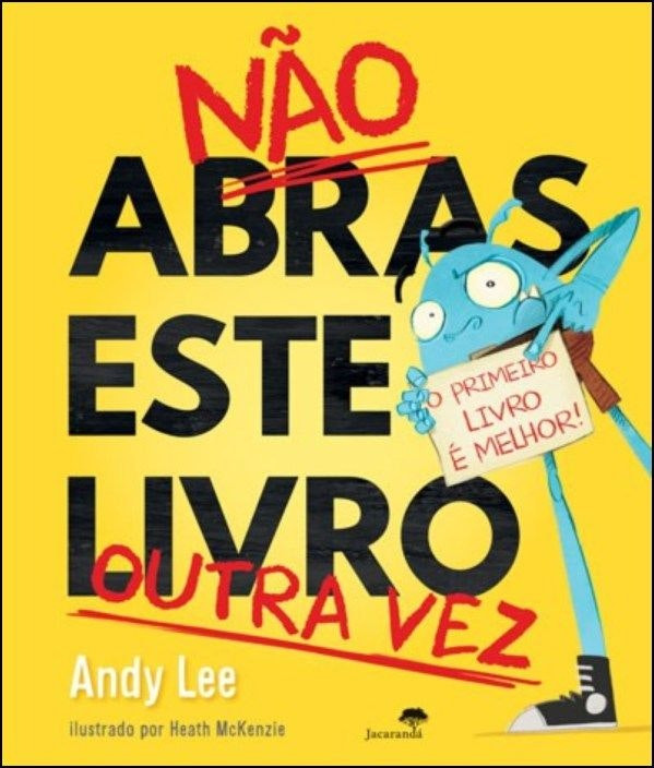 No abras este libro otra vez de Andy Lee (Portugués)