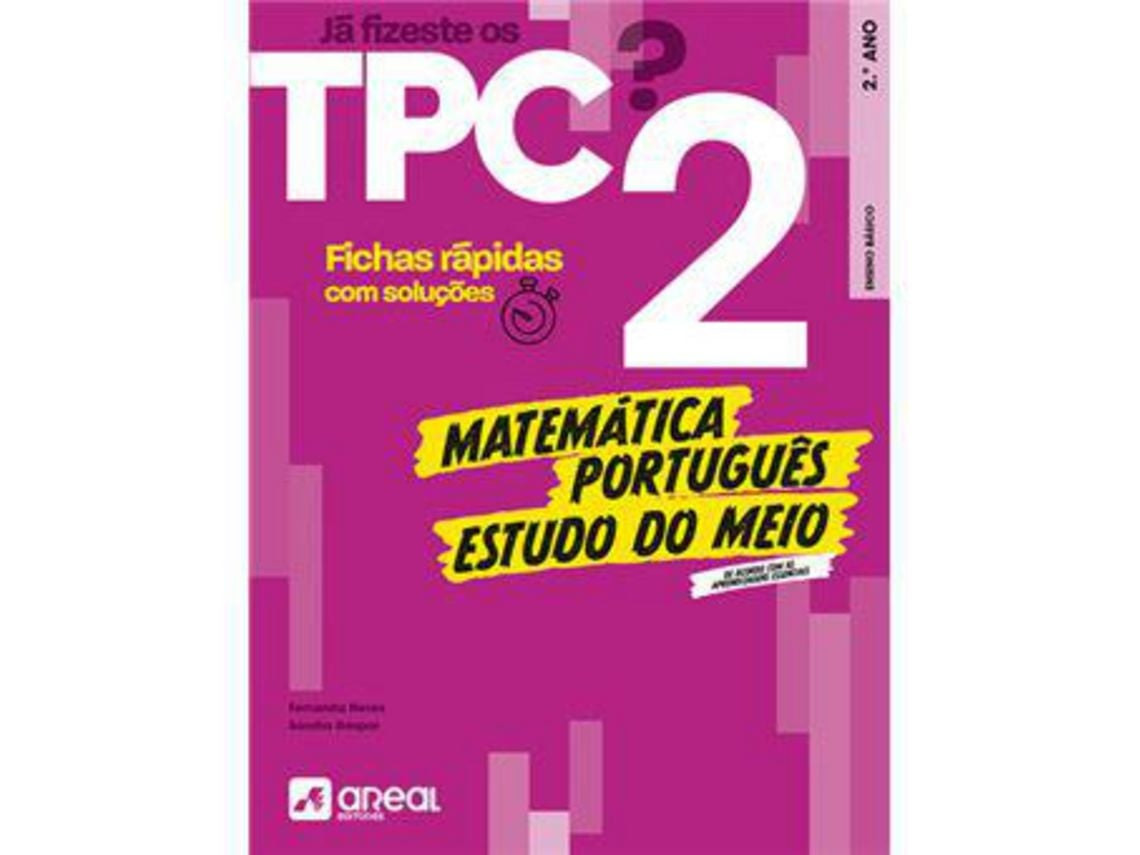 Já Fizeste os TPC? 2 de Fernanda Neves y Sandra Gaspar (Portugués)