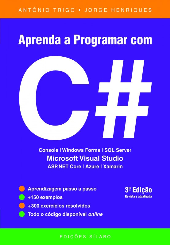 Aprenda a Programar com C# de António Trigo (Português)