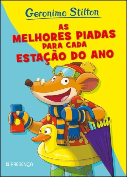 Las mejores bromas para cada estación del año de Geronimo Stilton (Portugués)