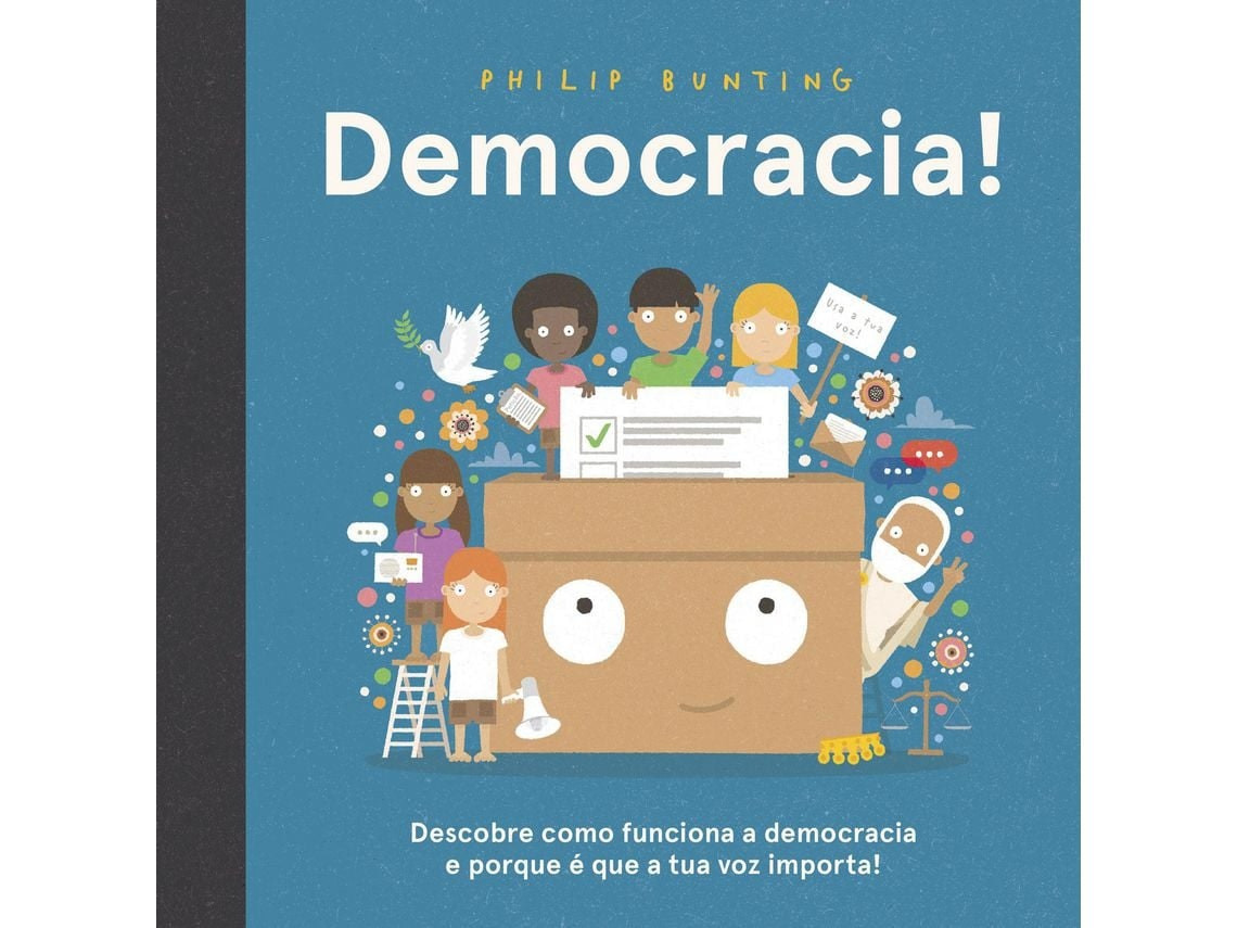 Livro Democracia! de Philip Bunting (Português)