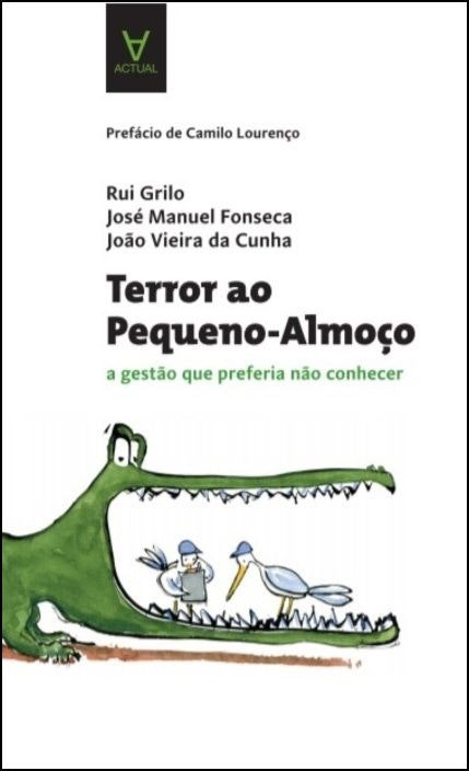 Terror al Desayuno de José Manuel Fonseca (Portugués)