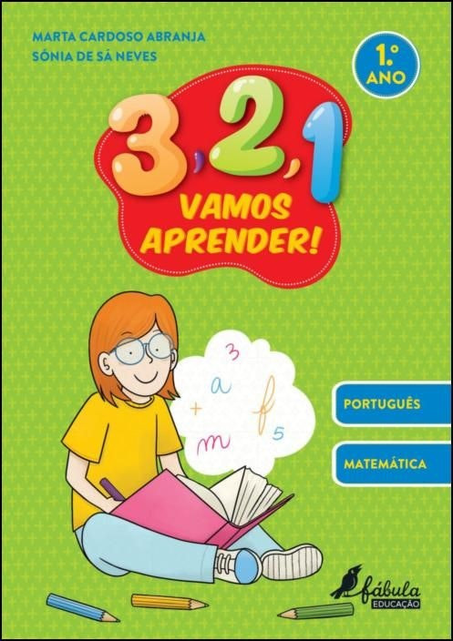 3 2 1 Vamos Aprender de Marta Cardoso Abranja (Portugués)