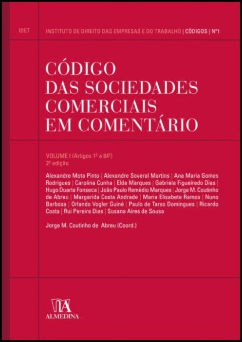 Código de Sociedades Comerciales en Comentario de Jorge Manuel Coutinho de Abreu (Portugués)