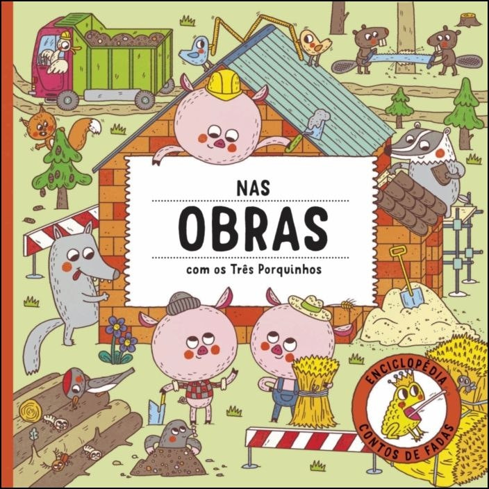 Nas Obras with the Three Little Pigs by Petra Bartíková (Portuguese)
