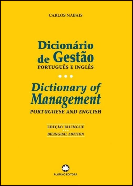 Management Dictionary by Carlos Nabais (Portuguese-English)