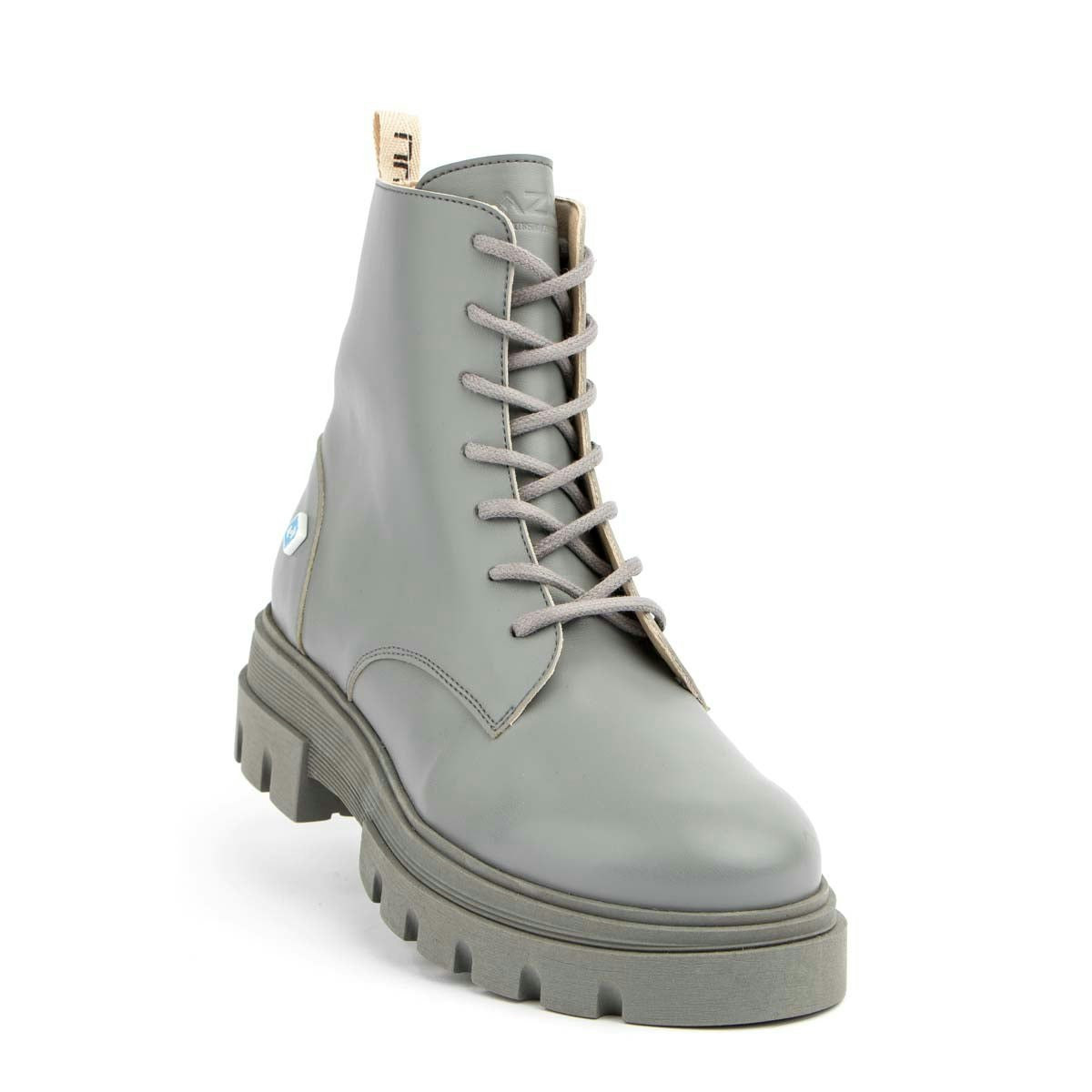 Botas myCombat Dallas estilo militar en bio-corn gris