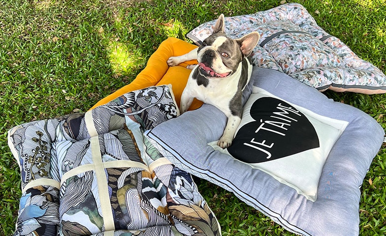 Cama cojín para perros re.store upcycling