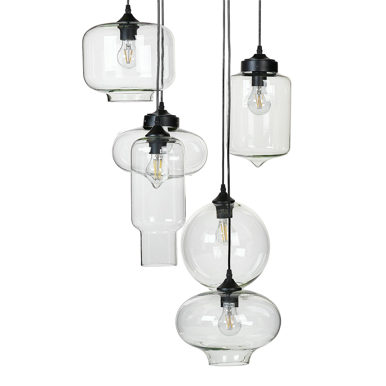 Bemboka pendant lamp glass transparent