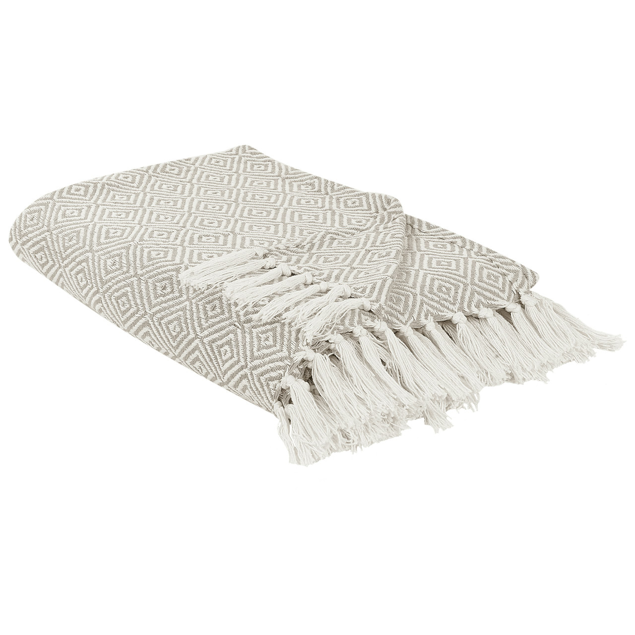 Colcha Toutli de algodón crema 220x240