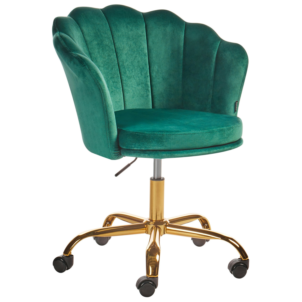 Monticello office chair velvet green