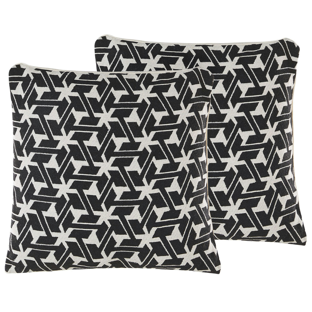 Conjunto de 2 cojines decorativos Andirin de algodón