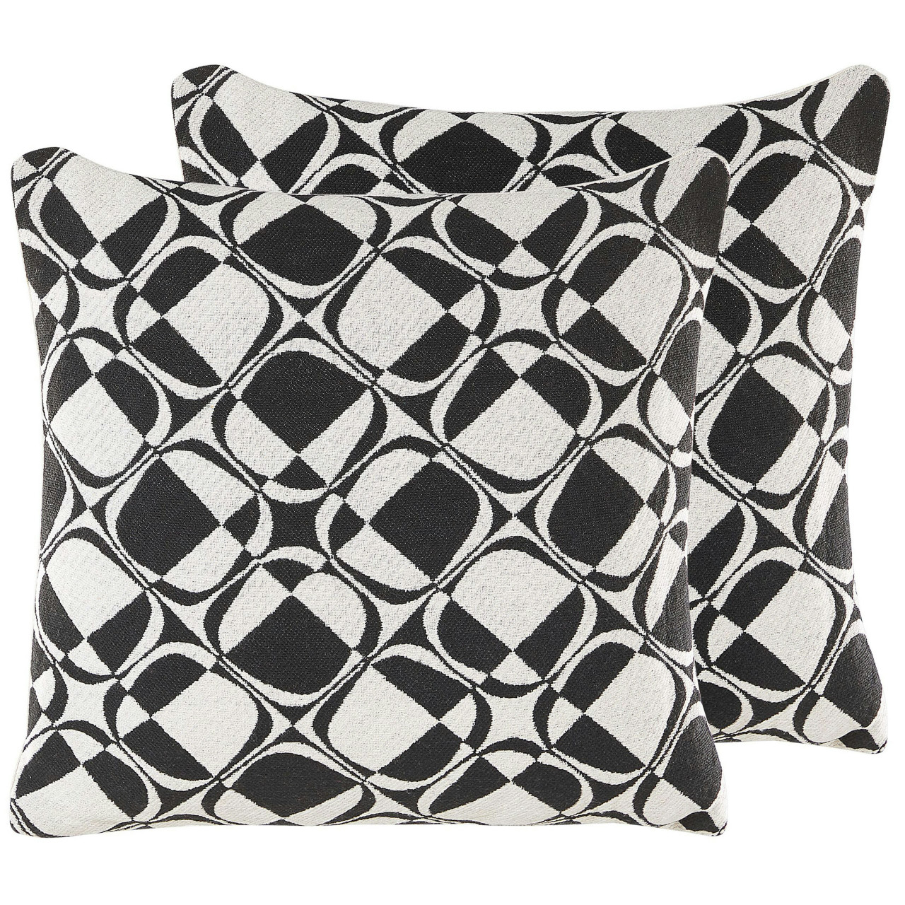 Conjunto de 2 cojines decorativos Koture algodón
