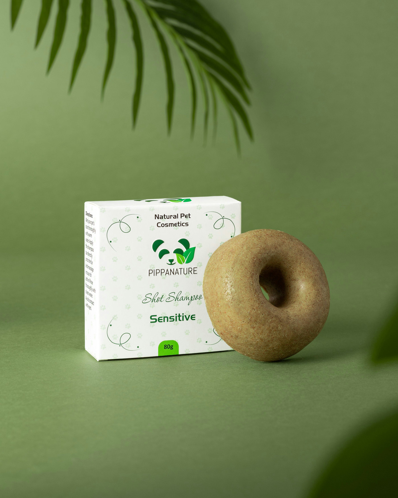 Shampoo sólido sensível para cães