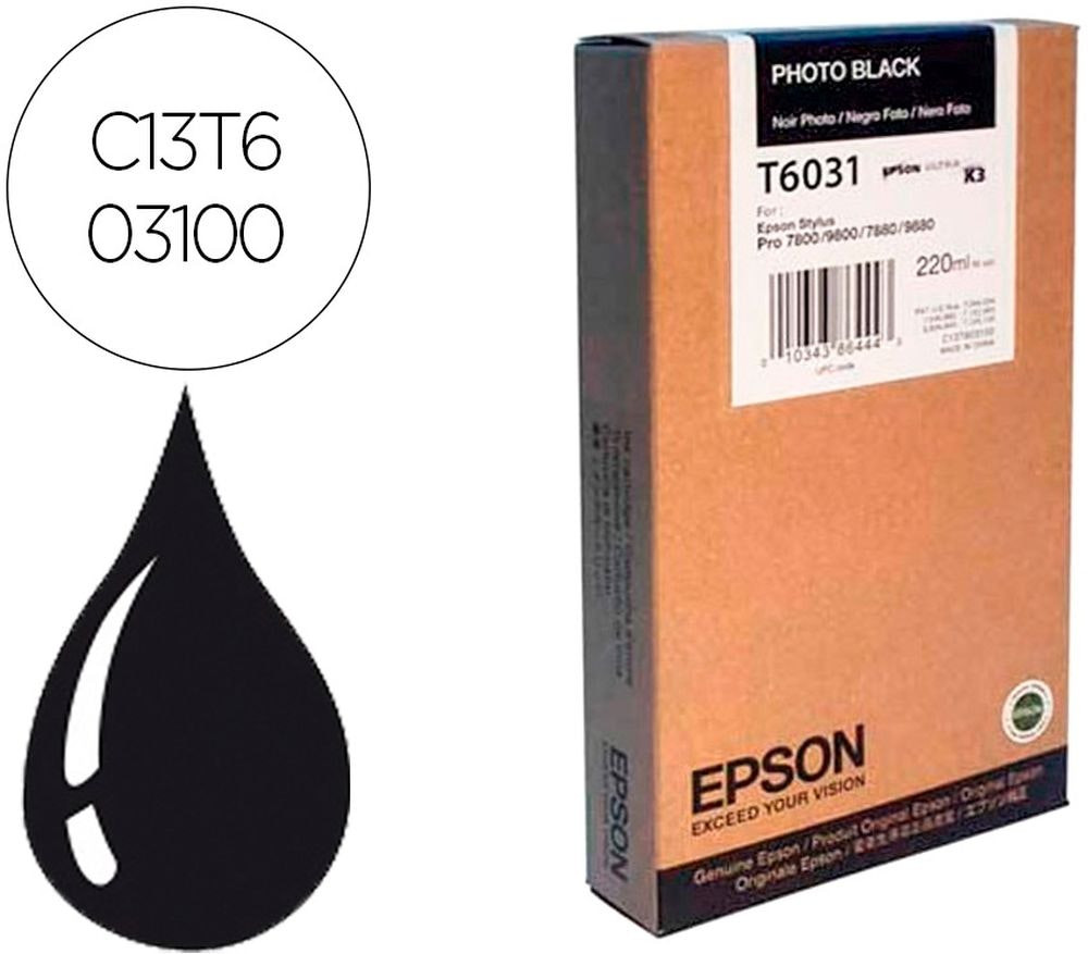 Cartucho de Tinta Negro Fotográfico EPSON SP-78xx/98xx